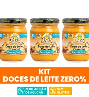 Kit Doces de Leite Zero%