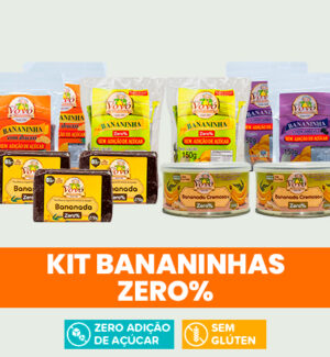Kit Bananinhas Zero%