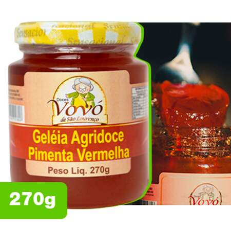 Geleia de Pêssego com Pimenta