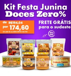 Kit Festa Junina Doces Zero%
