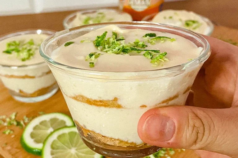 Apresentação do mousse de limão